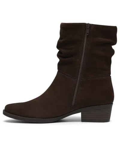 Clarks Danyelle Ruby Bootie In Brown