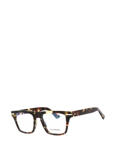 Cutler And Gross Rectangle-frame Glasses In Multi