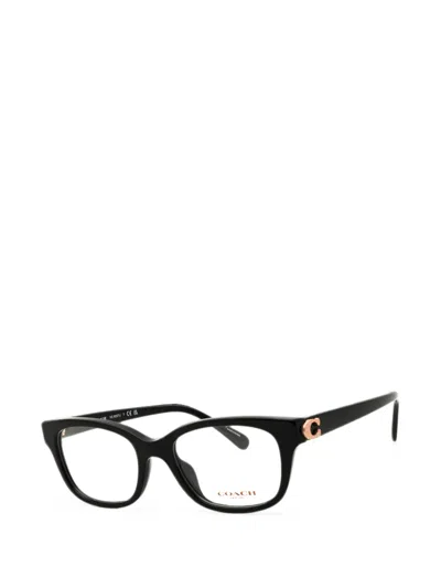 Coach Rectangle-frame Glasses In Blue
