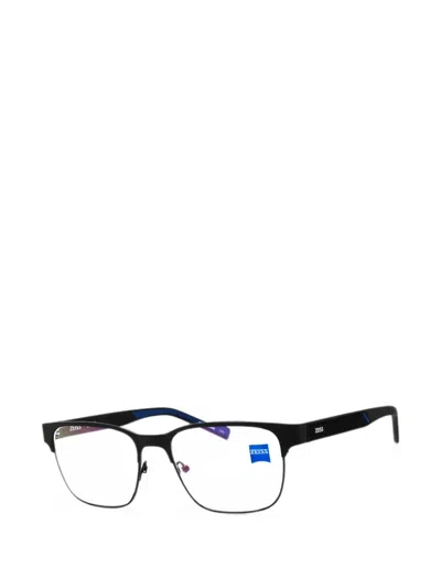 Zeiss Rectangle-frame Glasses In Red