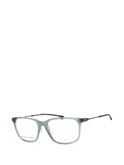 Under Armour Rectangle-frame Glasses In Blue