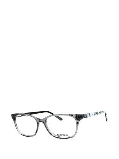 Bebe Floral-print Rectangle-frame Glasses In Multi