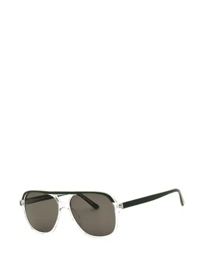 Cole Haan Ch6504 Rectangular Acetate Sunglasses In Multi
