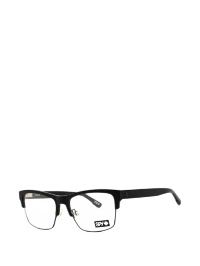 Spy Unisex Black Rectangular Eyeglass Frames Brody505057 In Black