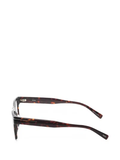 Tumi Rectangle-frame Glasses In Black