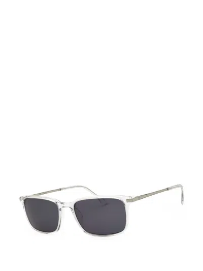 Gap Rectangle-frame Sunglasses In Transparent