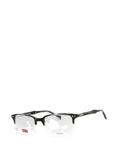 Levi's Rectangle-frame Glasses In Black