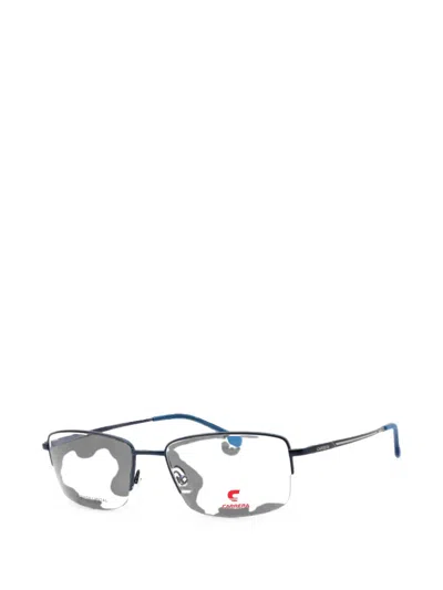 Carrera Rectangle-frame Glasses In Blue