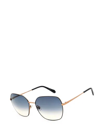 Fossil Oversized Geometric-frame Sunglasses In Multi