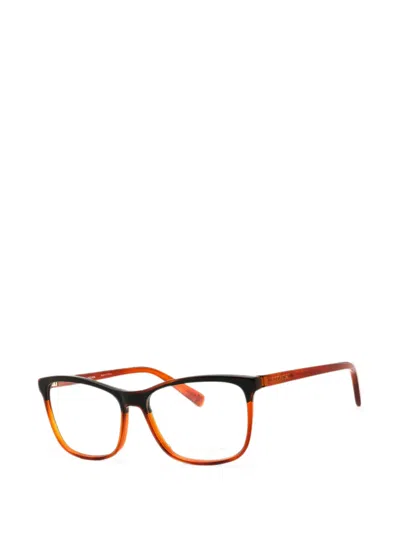 Escada Rectangular-frame Glasses In Braun