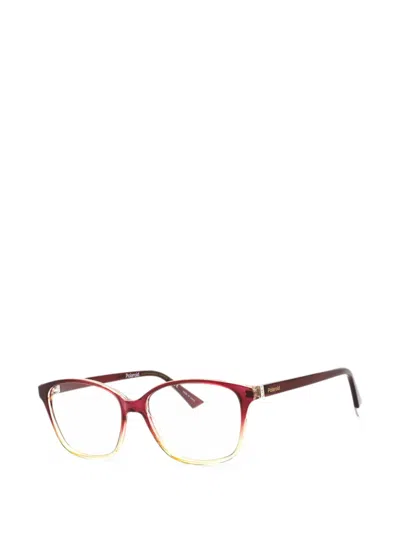 Polaroid Rectangle-frame Glasses In Multi