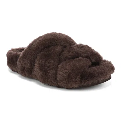 Vionic Peppa Platform Slipper In Brown