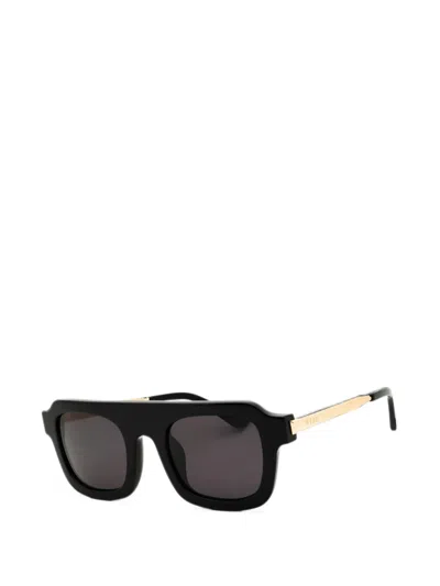 Diff Eyewear Rectangle-frame Sunglasses In Brown