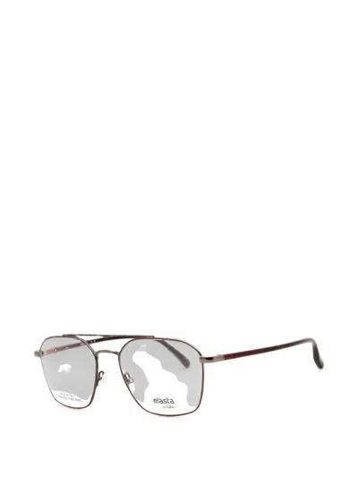 Elasta Rectangle-frame Glasses In Multi