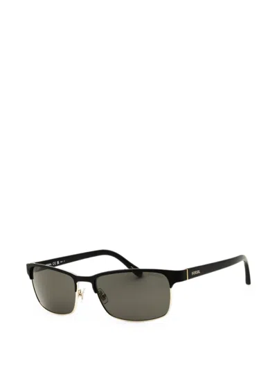 Fossil Rectangle-frame Sunglasses In Gray
