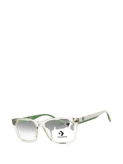 Converse Cv5124 Rectangular Propionate Eyeglasses In Green