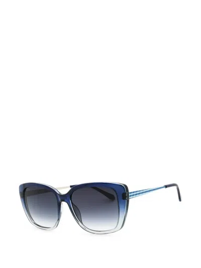 Draper James Rectangle-frame Sunglasses In Red