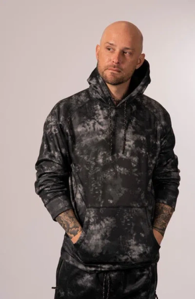 Burnside Performance Pullover Hoodie In Black