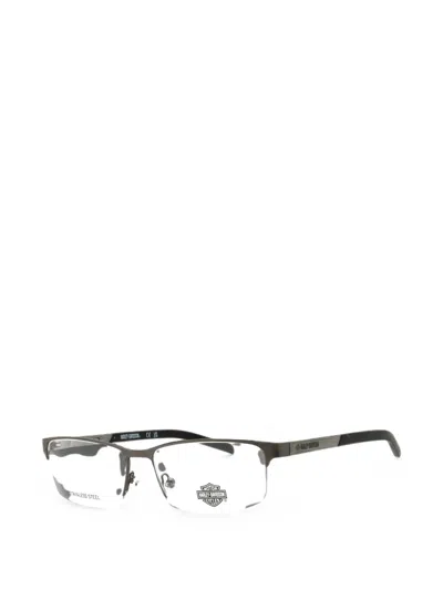 Harley-davidson Rectangle-frame Glasses In Yellow