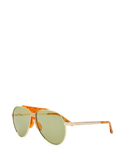 Attico Pilot-frame Sunglasses In Multi