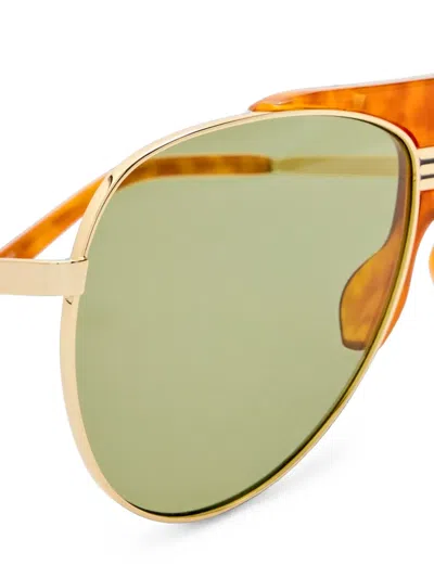 Attico Pilot-frame Sunglasses In Multi