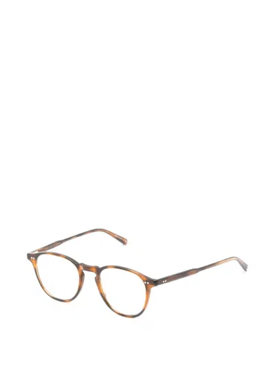 Garrett Leight Hampton Round-frame Glasses In Multi