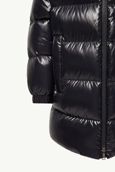 Moncler Marapi Hooded Down Jacket In Blue