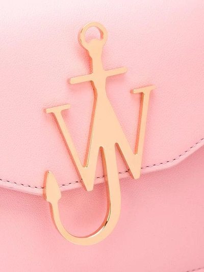 Shop Jw Anderson Logo Detail Purse Bag - Pink