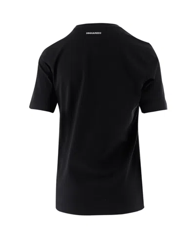 Dsquared2 Easy Dean T-shirt In Black