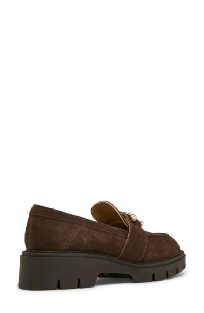 Blondo Kapri Leather Loafer In Java Suede