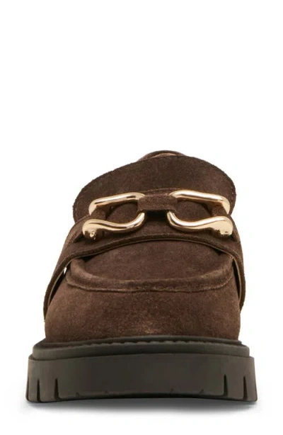 Blondo Kapri Leather Loafer In Java Suede