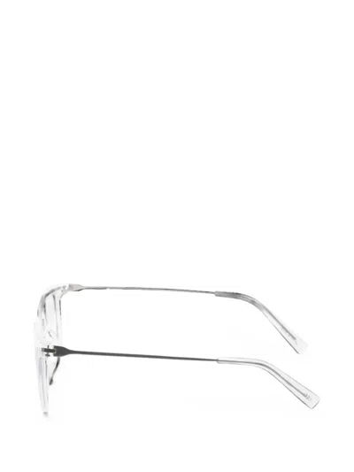 Tumi Squared-frame Glasses In White