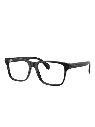 Moncler Square Branded Frames In Black