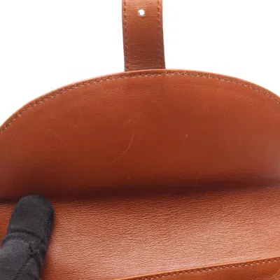 Pre-owned Gucci Brown Leather Backpack ()