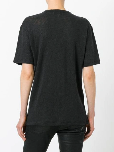 Shop Iro Lace-up T-shirt