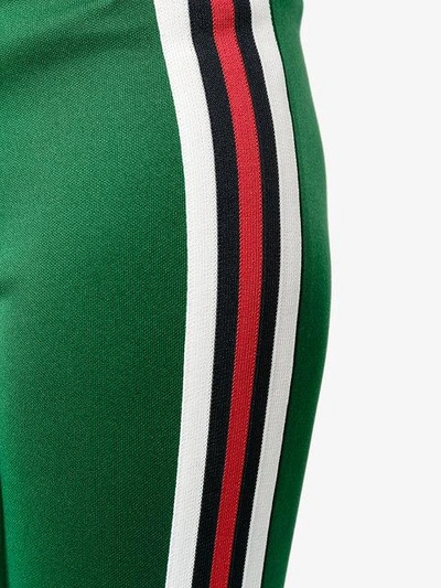 Shop Gucci Web-trimmed Trousers
