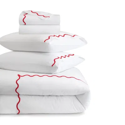 Kassatex Ripple Bedding Bundle In White