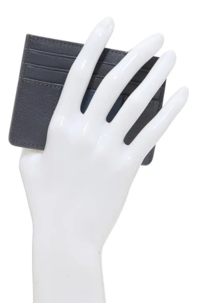 Ted Baker Audleys Card Case In Medium Grey
