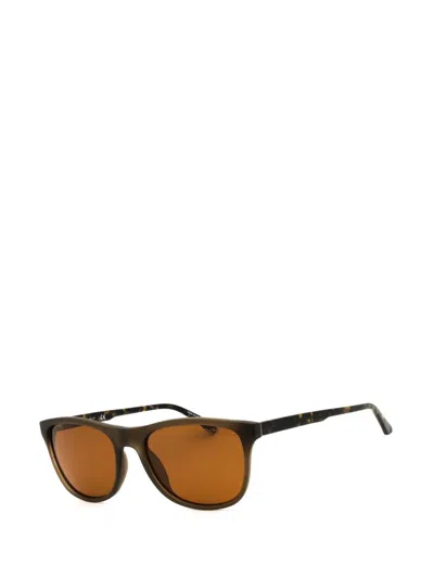 Gant Rectangle-frame Sunglasses In Brown