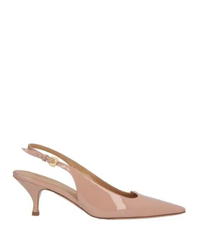 A.bocca A. Bocca Woman Pumps Blush Size 5 Leather In Pink