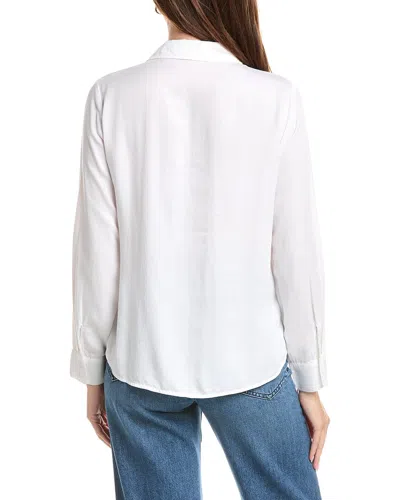 Bella Dahl Clean Front Pullover In White