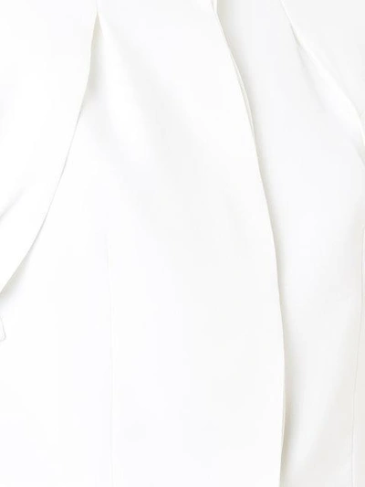 Shop Simone Rocha Cape Sleeve Jacket - White