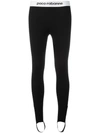 Rabanne Printed Stretch-jersey Stirrup Leggings