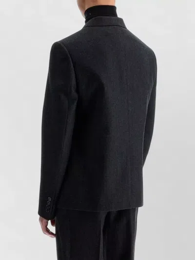 Celine Wool Blazer In Black