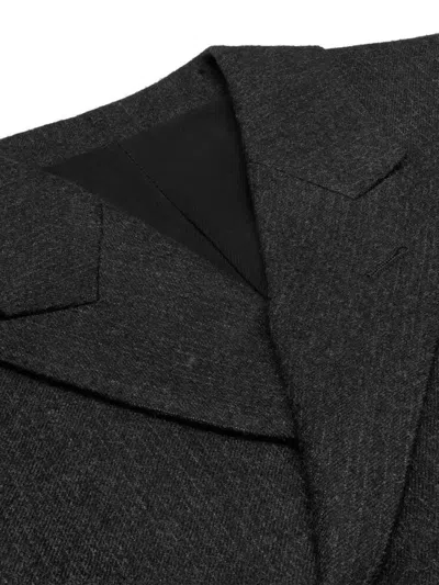 Celine Wool Blazer In Black