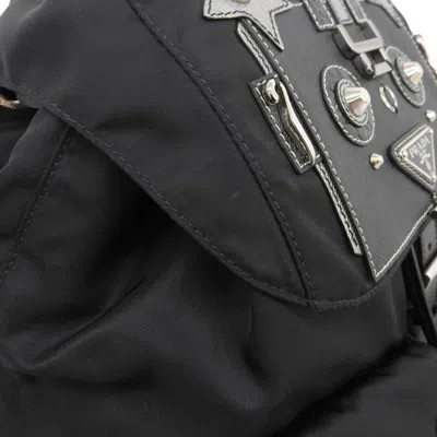 Pre-owned Prada Black Nylon Backpack ()
