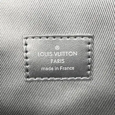 Pre-owned Louis Vuitton Black Leather Backpack ()