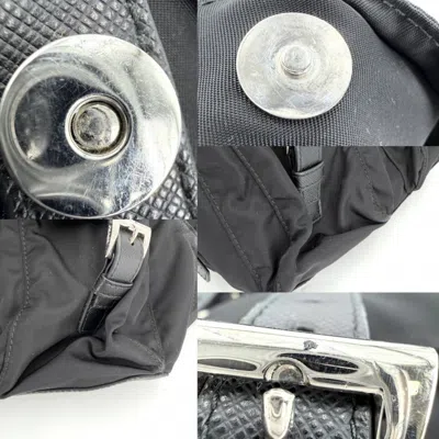 Pre-owned Prada Black Nylon Backpack ()