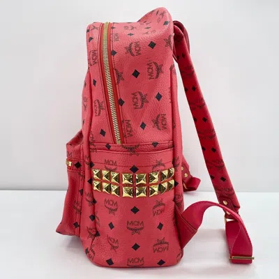 Pre-owned Mcm Pink Backpack ()