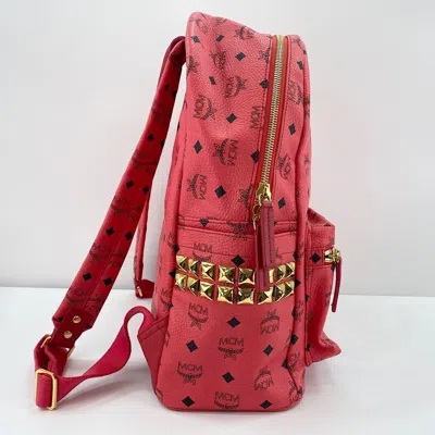 Pre-owned Mcm Pink Backpack ()